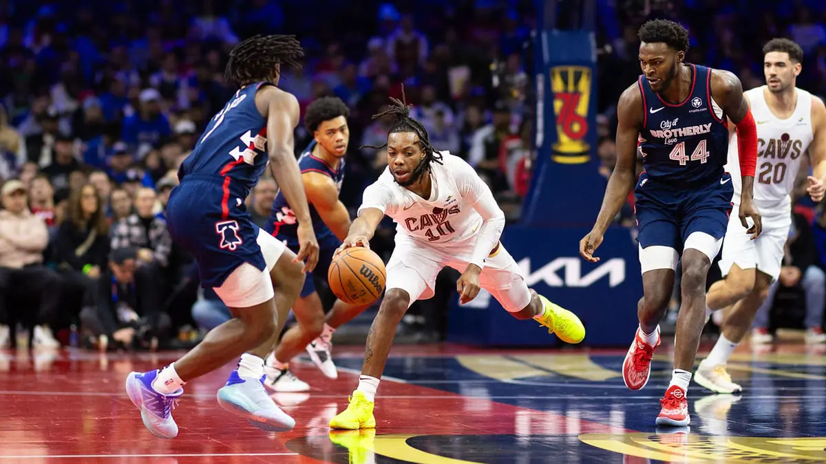 NBA.. كافاليرز يتعافى بعد التفريط في تقدمه بفارق 18 نقطة ليفوز على سيفنتي سيكسرز