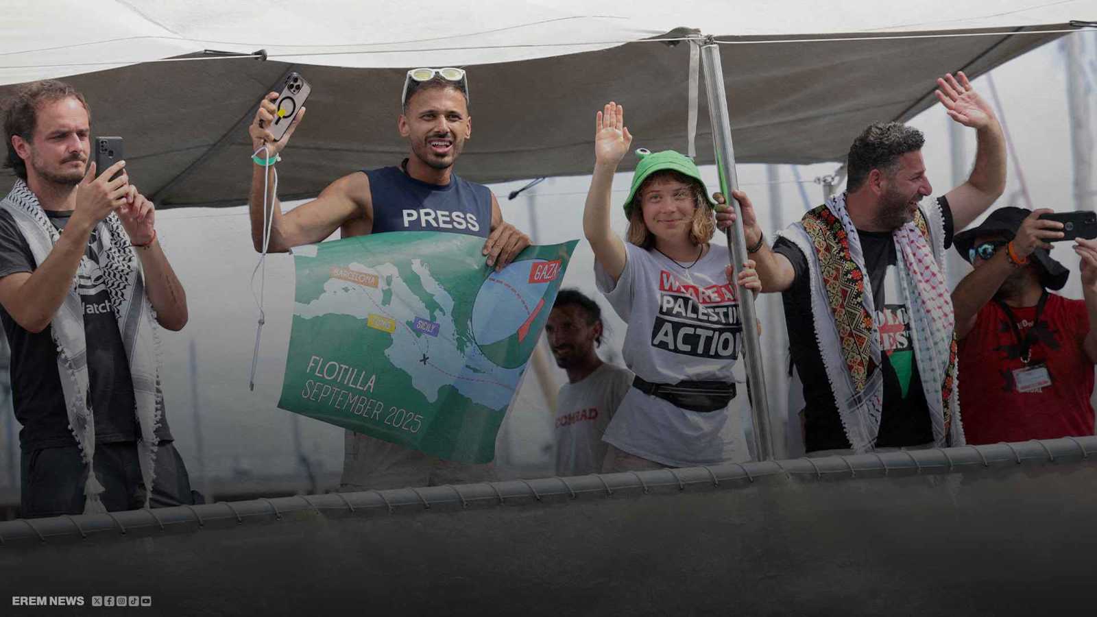 غريتا.. تبحر من جديد نحو غزة