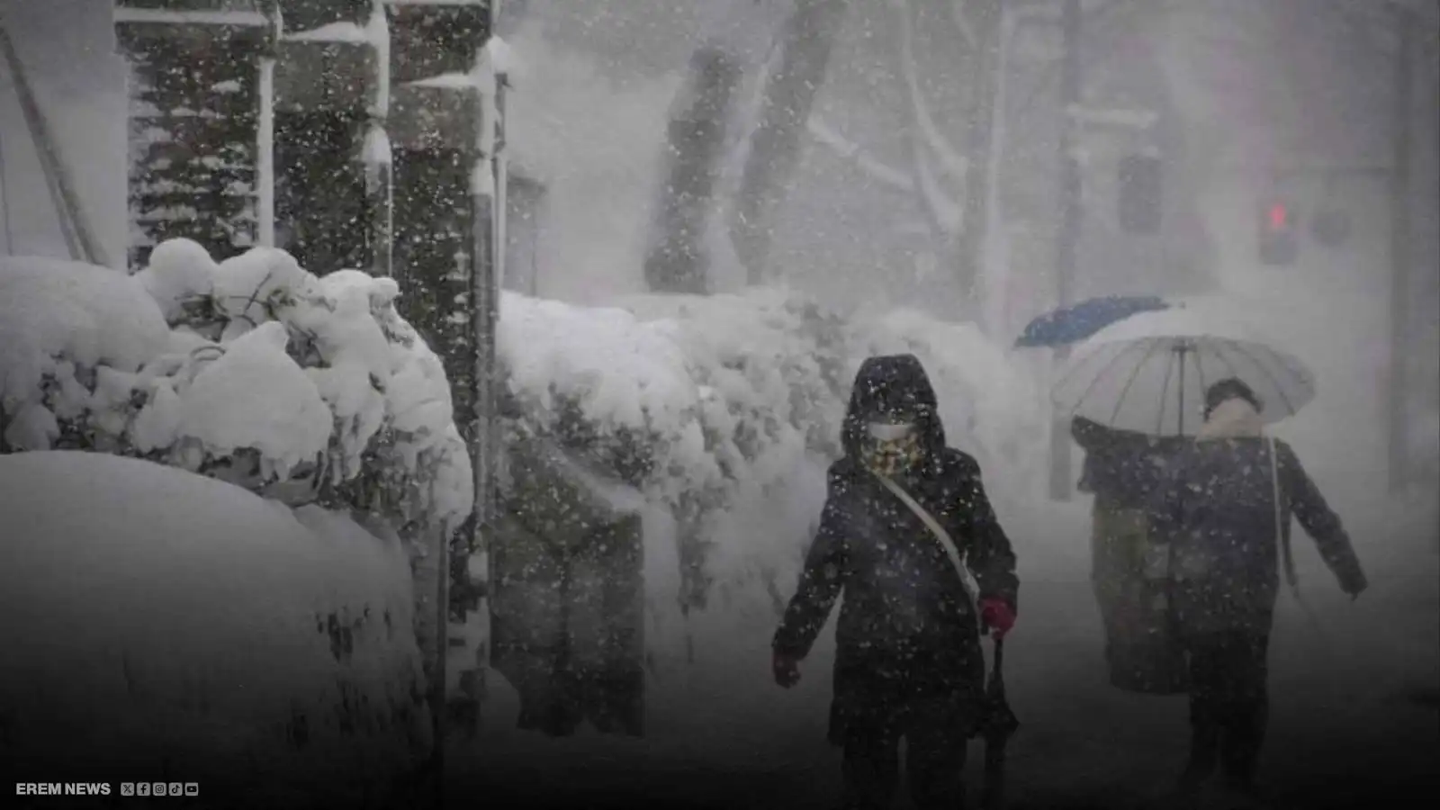 اليابان تحت الحصار الأبيض.. ثلوج كثيفة تقتل العشرات (فيديو إرم)