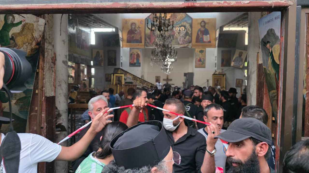 سوريا.. 20 قتيلاً إثر هجوم لداعش على كنيسة "مار إلياس" (فيديو وصور)