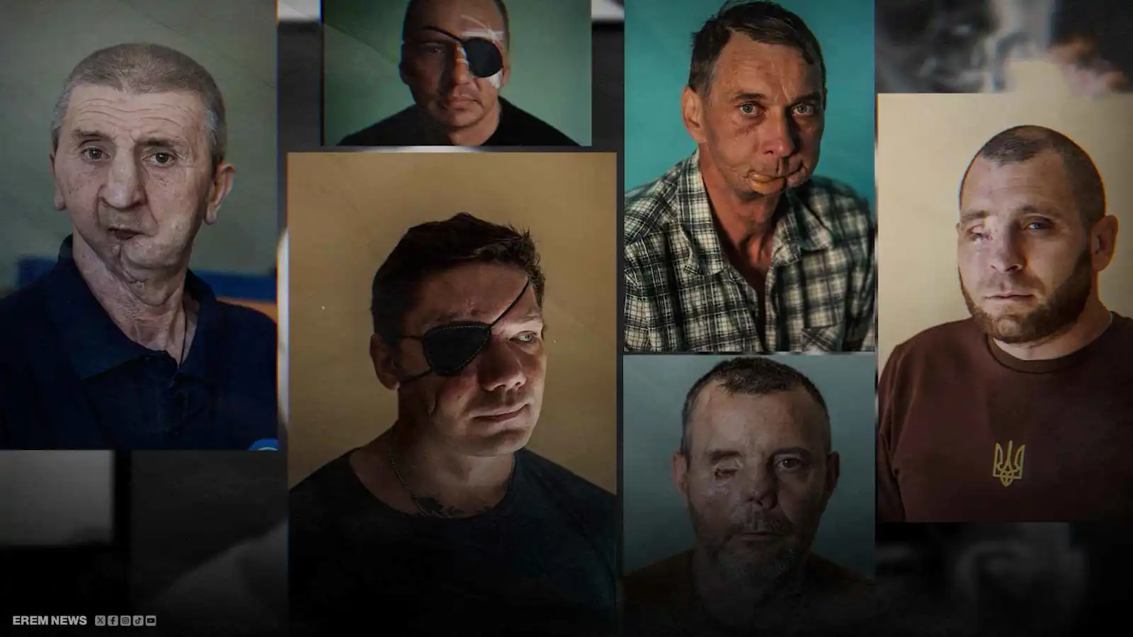 وجوه الأوكرانيين