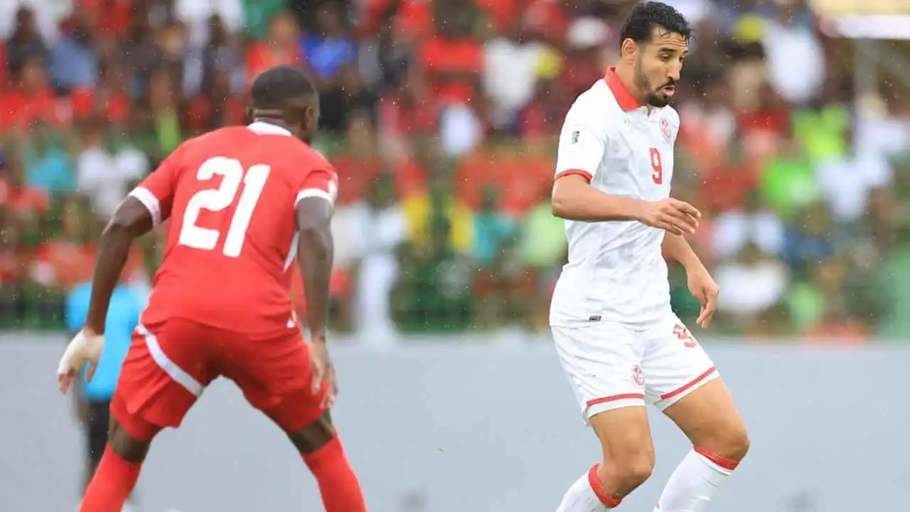 ملخص وأهداف ورجل مباراة تونس ضد غينيا الاستوائية في تصفيات كأس العالم