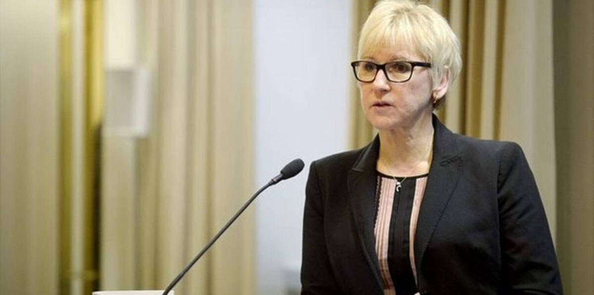 وزيرة خارجية السويد في مرمى نيران المعارضة الإسرائيلية 