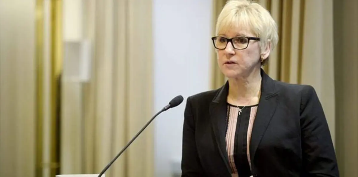 وزيرة خارجية السويد في مرمى نيران المعارضة الإسرائيلية 