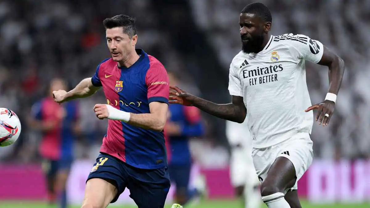 كم مرة فاز برشلونة على ريال مدريد في سانتياغو برنابيو؟