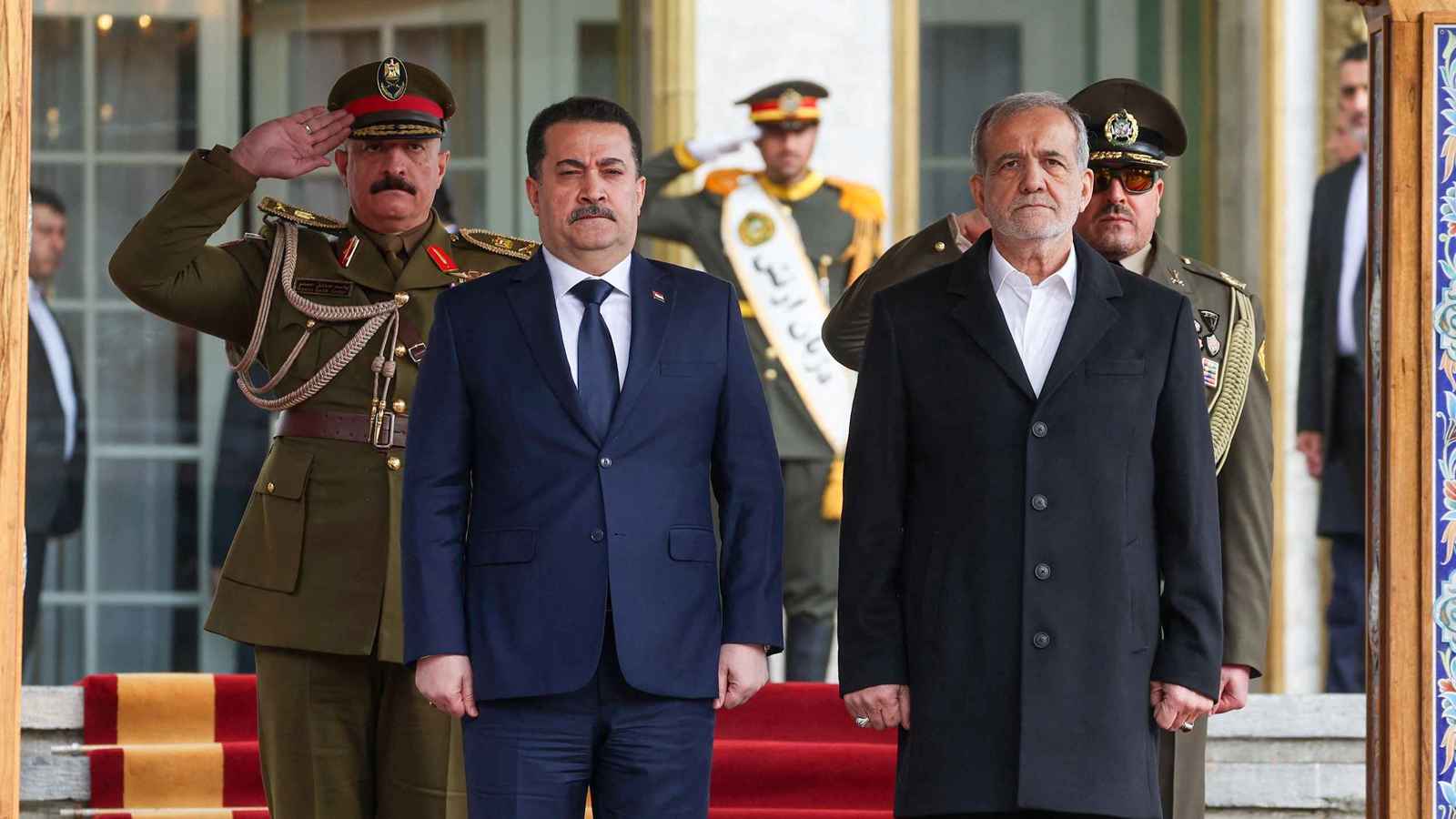 "هواجس مشتركة".. الرئيسان الإيراني والعراقي يعلقان على تطورات سوريا