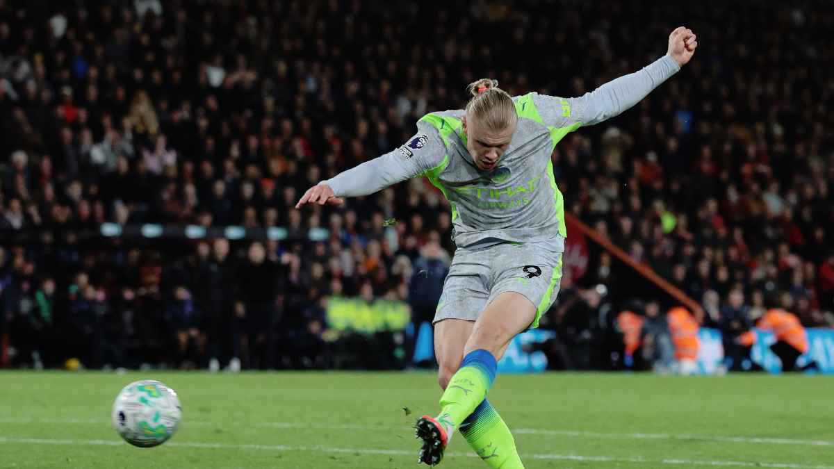 ترتيب هدافي الدوري الإنجليزي بعد هدف هالاند في شباك بورنموث 