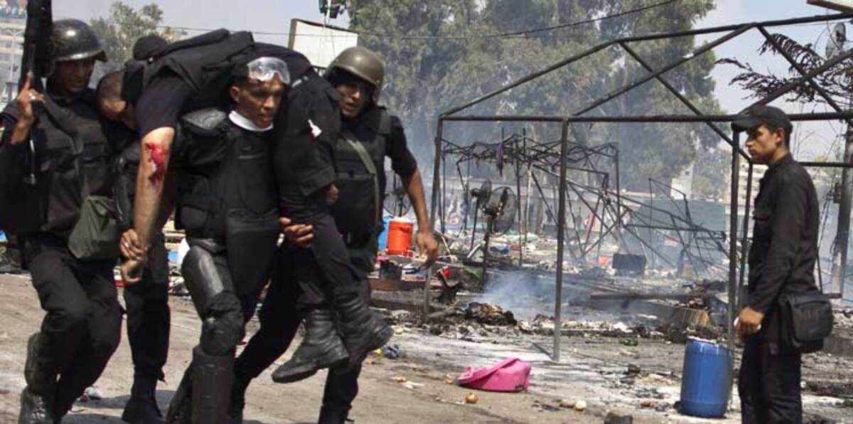 مقتل 5 من رجال الشرطة المصرية في هجوم إرهابي بسيناء