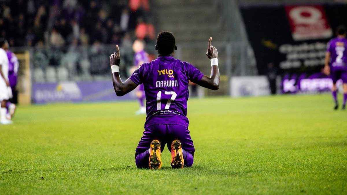 رقم تاريخي لمروان الصحفي بعد هدفيه في مرمى أندرلخت