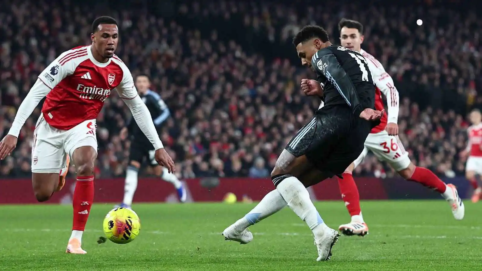 ملخص وأهداف ورجل مباراة آرسنال وأستون فيلا في الدوري الإنجليزي