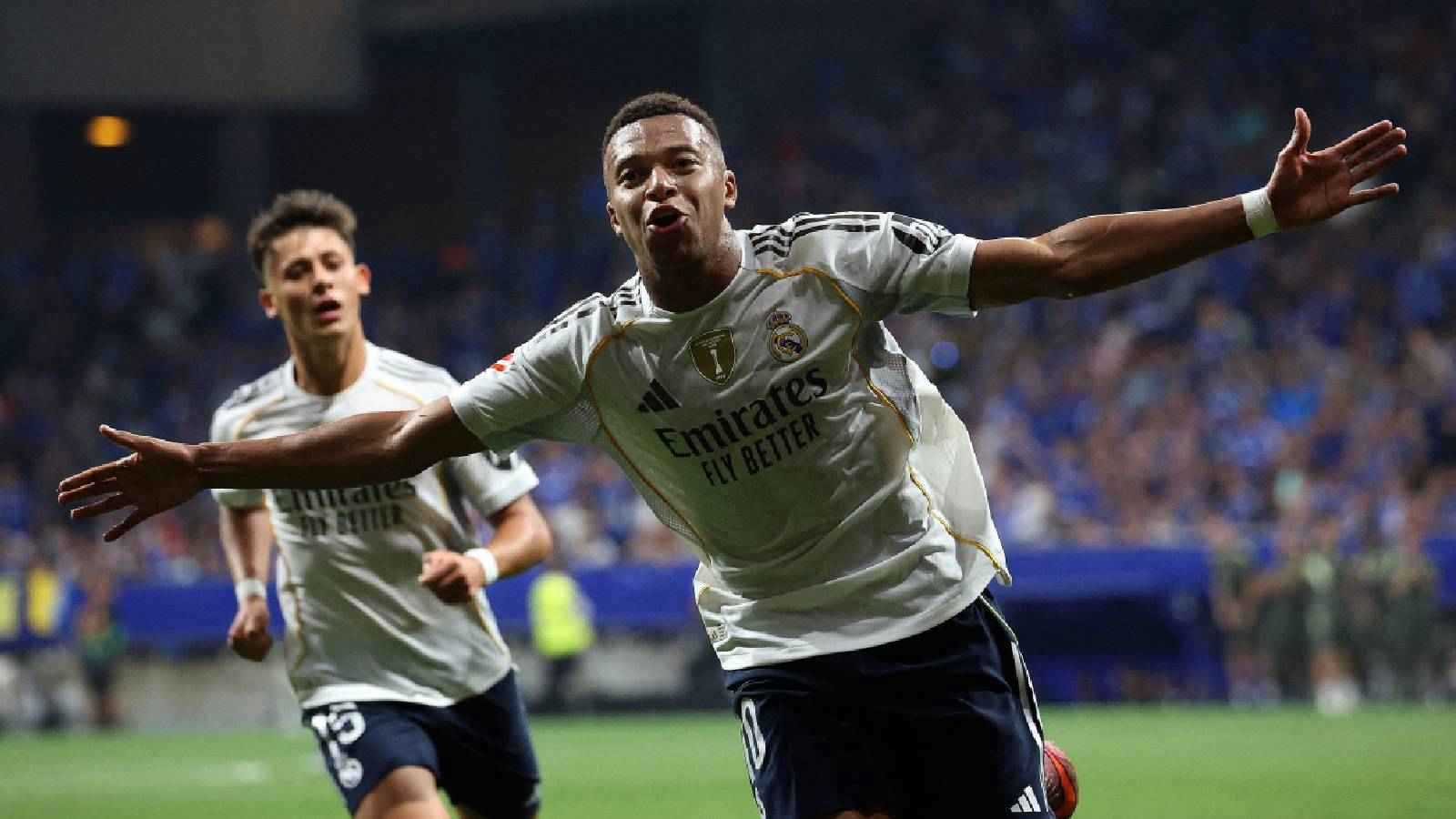 مبابي يقود ريال مدريد لتخطي أوفييدو في الدوري الإسباني (فيديو)