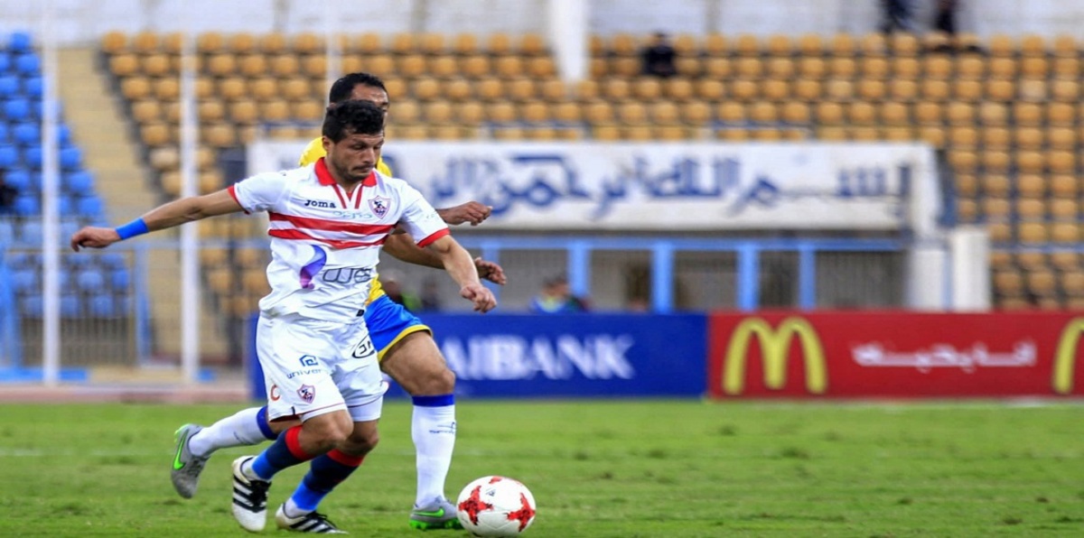 هدف طارق حامد خلال مباراة الزمالك والإنتاج الحربي ينال الإعجاب (فيديو)‎