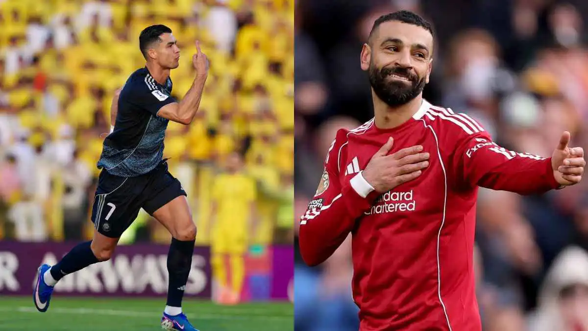 كريستيانو رونالدو يبلغ النصر بموقفه من ضم محمد صلاح
