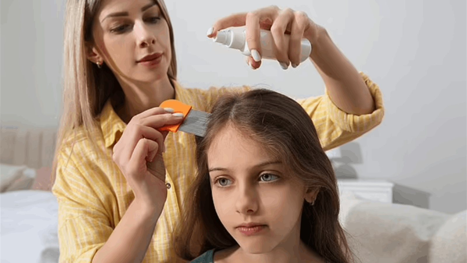 طريقة بسيطة للتخلص من القمل في شعر الأطفال