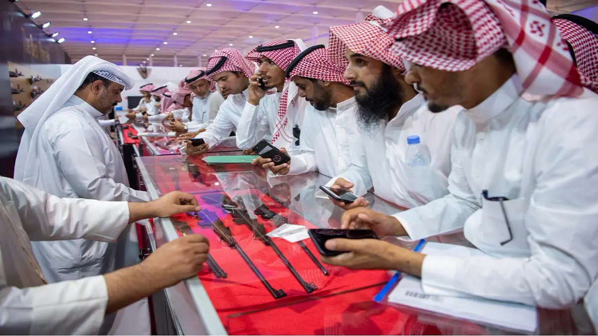 رغم مظاهر الحياة الحديثة‎‎.. الصيد وخيامه وأسلحته لا تزال تجذب السعوديين