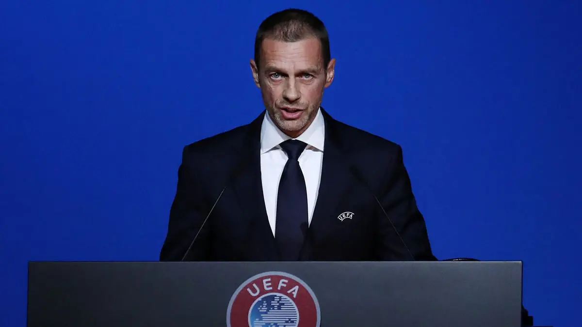 رئيس "يويفا": مشروع السوبرليغ بات محل سخرية للجميع