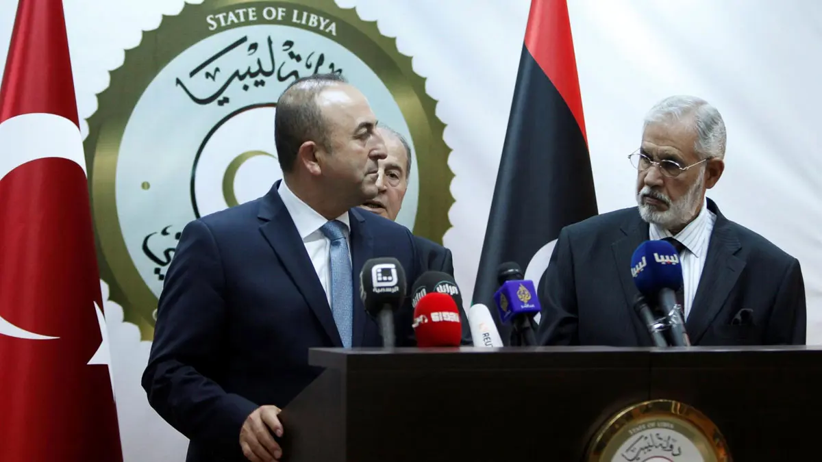 هل سيناقش المسؤولون الليبيون فضيحة "سفينة الموت" التركية مع مولود أوغلو؟