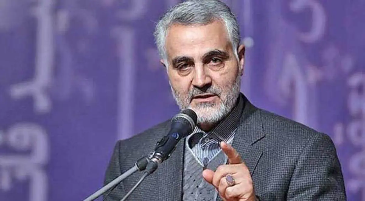 قائد فيلق القدس برفقة "البشمركة"