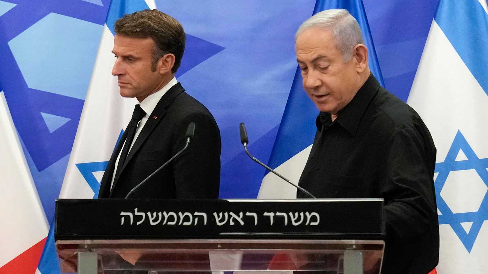 هيئة البث: ماكرون طلب زيارة إسرائيل ونتنياهو رفض