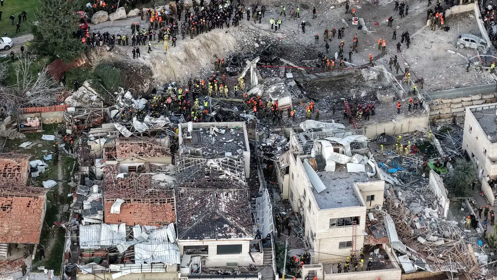 موقع غارة إيرانية على إسرائيل