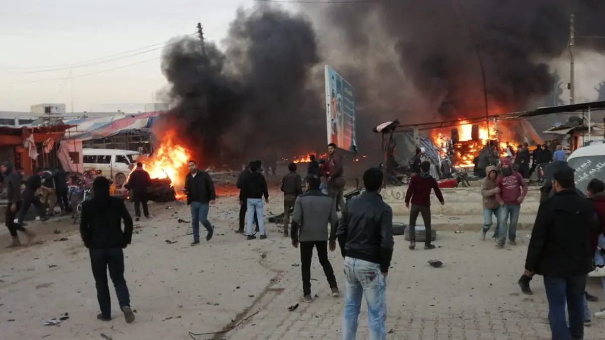 سوريا.. 5 قتلى إثر سقوط قذائف صاروخية على مدينة إعزاز