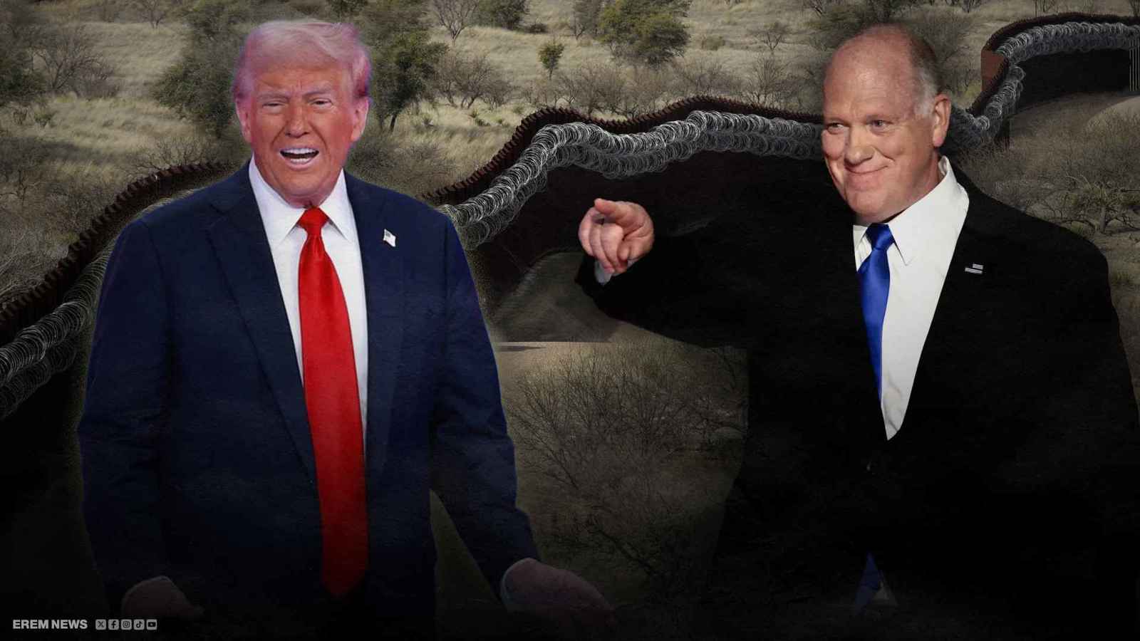  توم هومان ودونالد ترامب