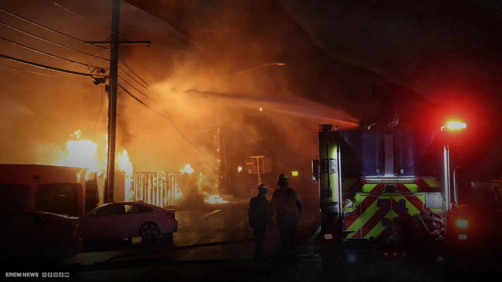 هروب جماعي لمرضى لوس أنجلوس.. وأمريكا تعلن كاليفورنيا منطقة منكوبة