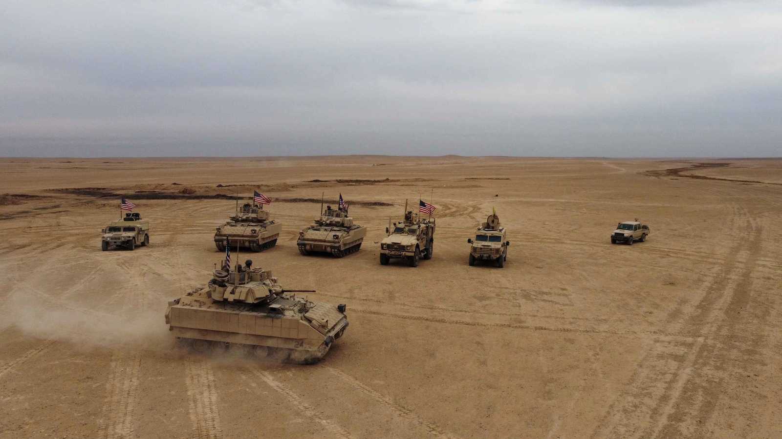 المرصد السوري: رتل عسكري للتحالف الدولي يدخل إلى الحسكة