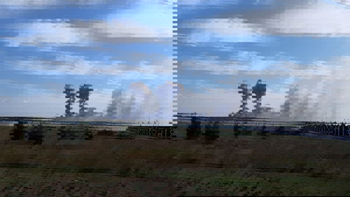 روسيا تصف انفجار مخزن أسلحة في القرم بـ"العمل التخريبي"