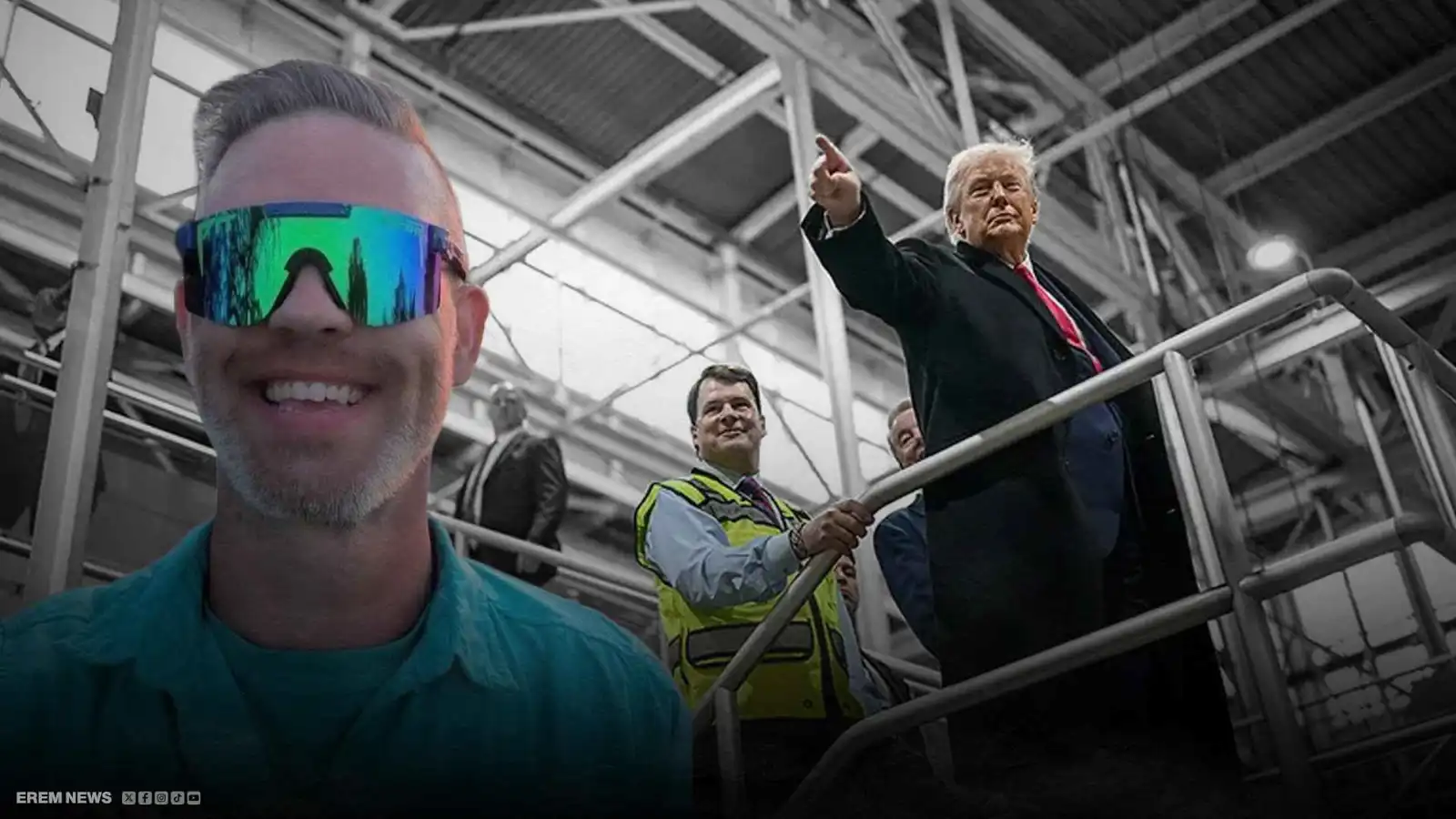 إصبع ترامب الوسطى تحوّل عاملاً إلى مليونير في 24 ساعة (فيديو إرم)