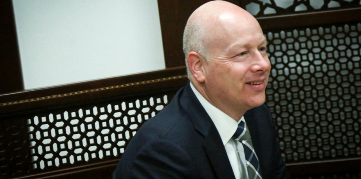 مبعوث ترامب يصل القاهرة لتفعيل عملية السلام بالشرق الأوسط