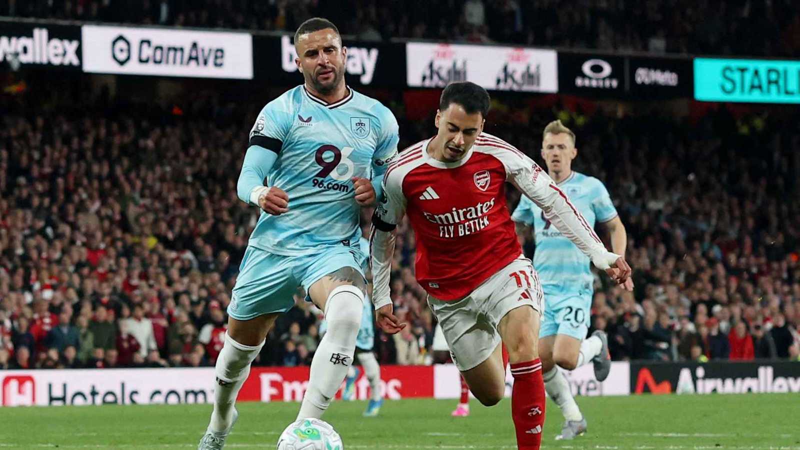 ترتيب الدوري الإنجليزي بعد فوز آرسنال المثير على بيرنلي 