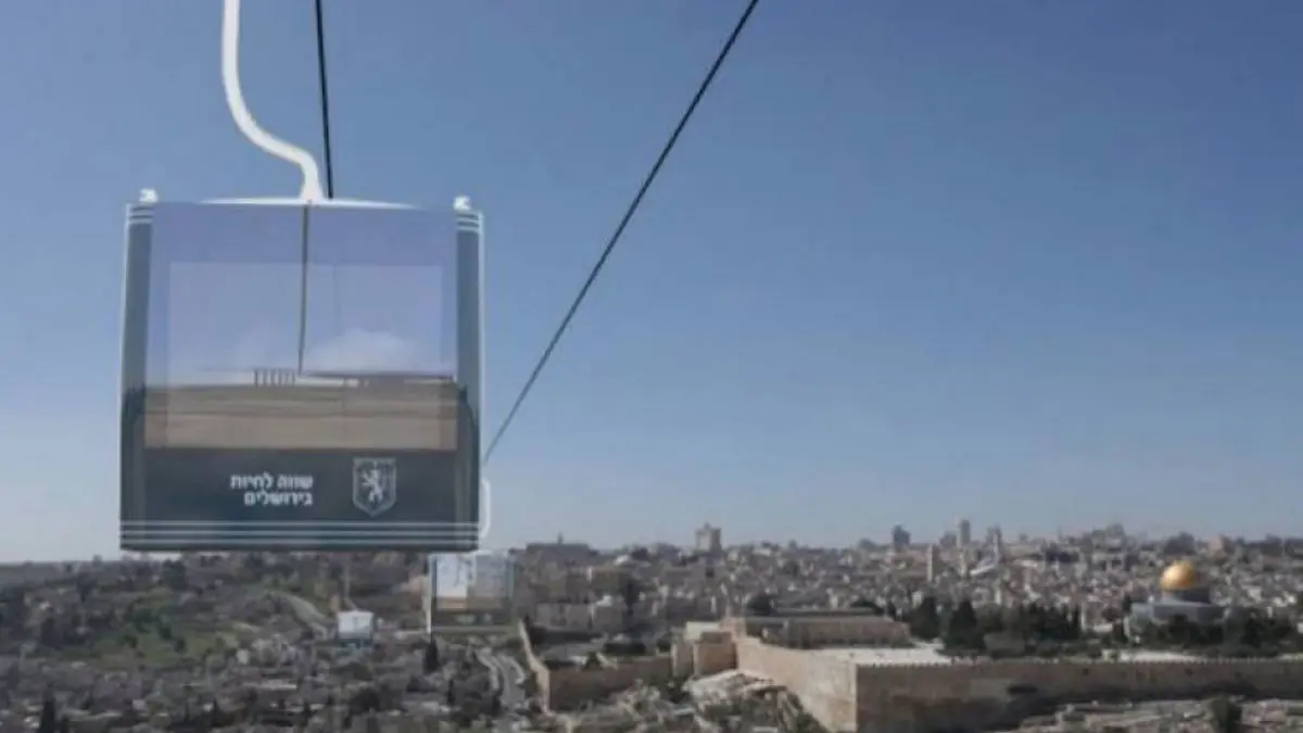 إسرائيل تقر إنشاء مشروع "تيليفريك البراق" الاستيطاني في القدس