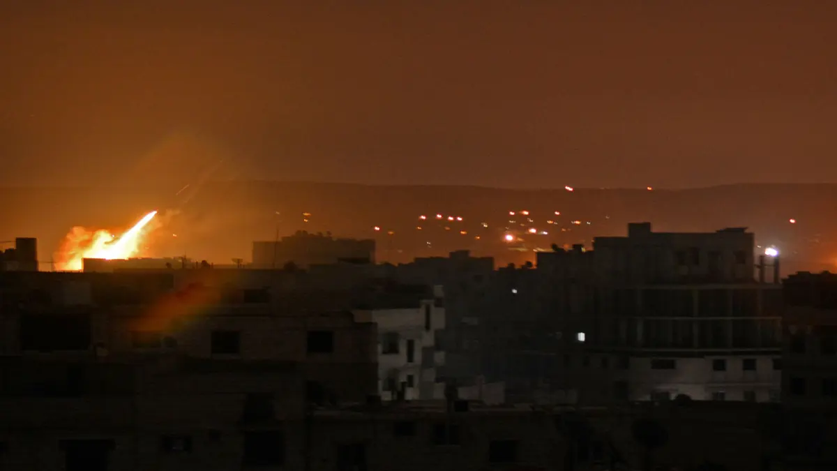 الجيش الإسرائيلي يقصف أهدافا للجهاد الإسلامي في سوريا (فيديو)