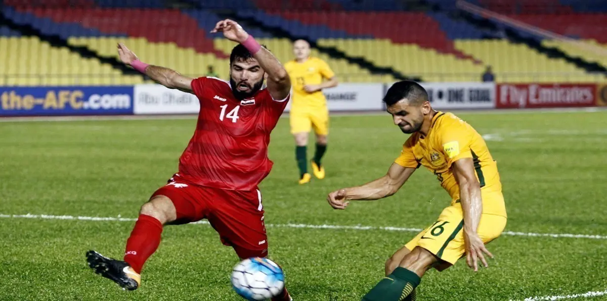 مباراة سوريا وأستراليا.. القائم ينقذ نسور قاسيون مرتين (فيديو)