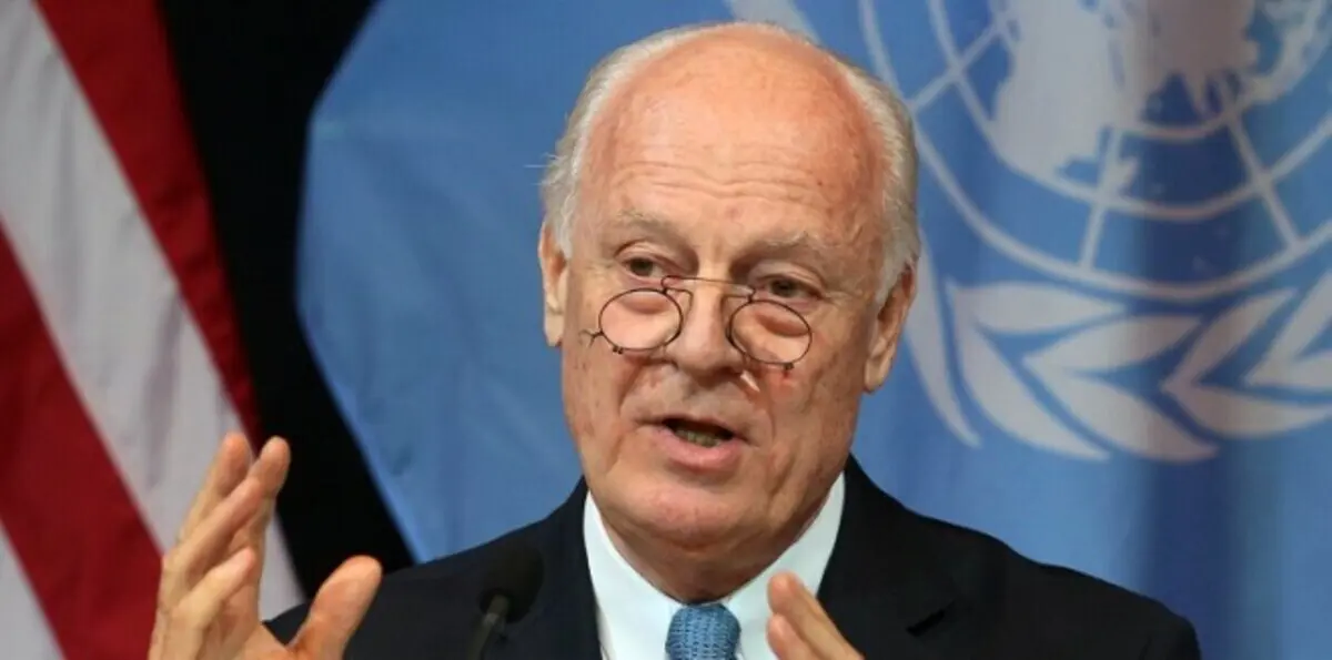 دي ميستورا يؤكد على ضرورة إطفاء نار الحرب بسوريا