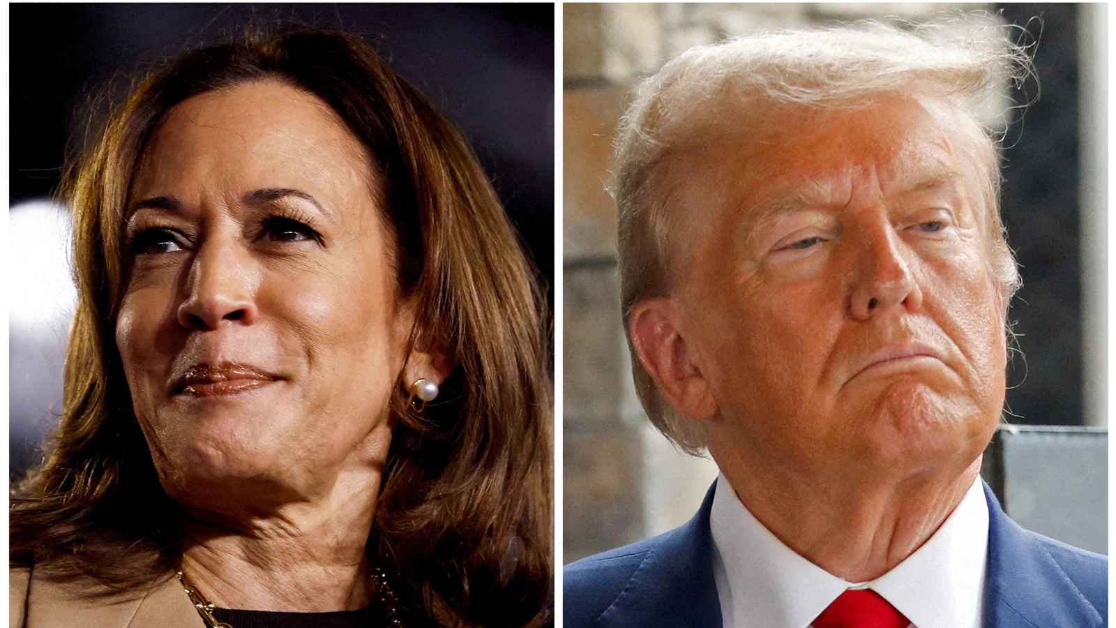 هاريس وترامب يشعلان "سوق المراهنات" (صور)