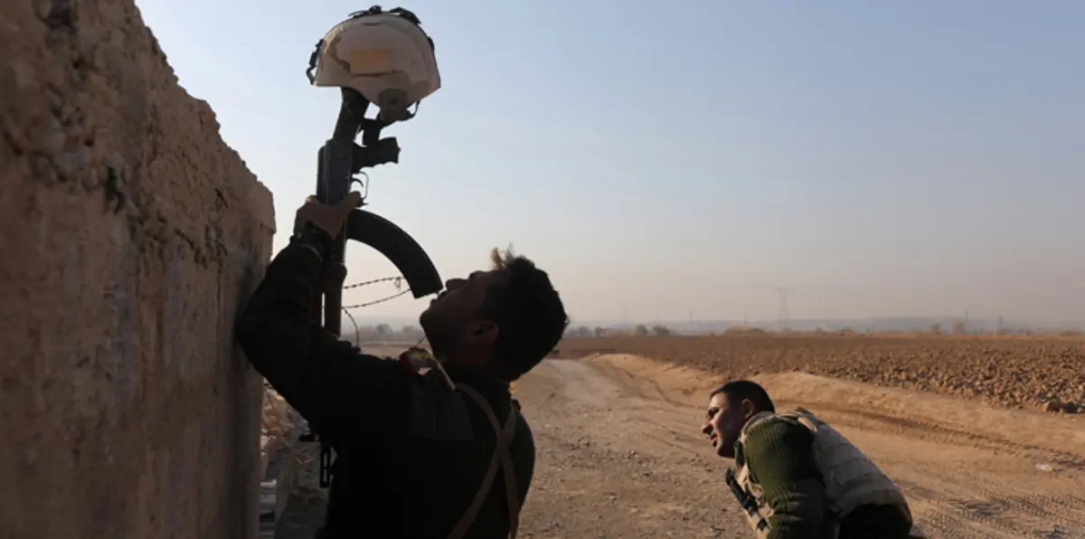 قناص من داعش يثير الرعب بين عناصر الجيش العراقي في الموصل