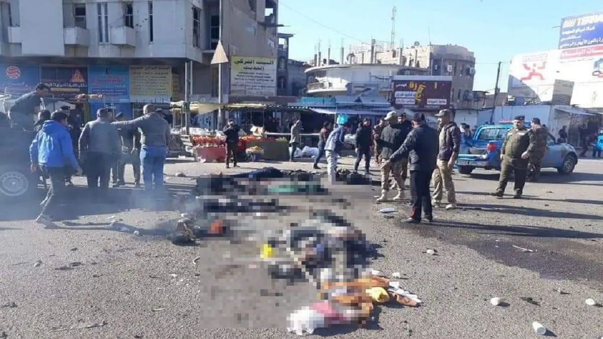 العراق.. عشرات القتلى والجرحى بتفجيرين انتحاريين وسط بغداد (فيديو)