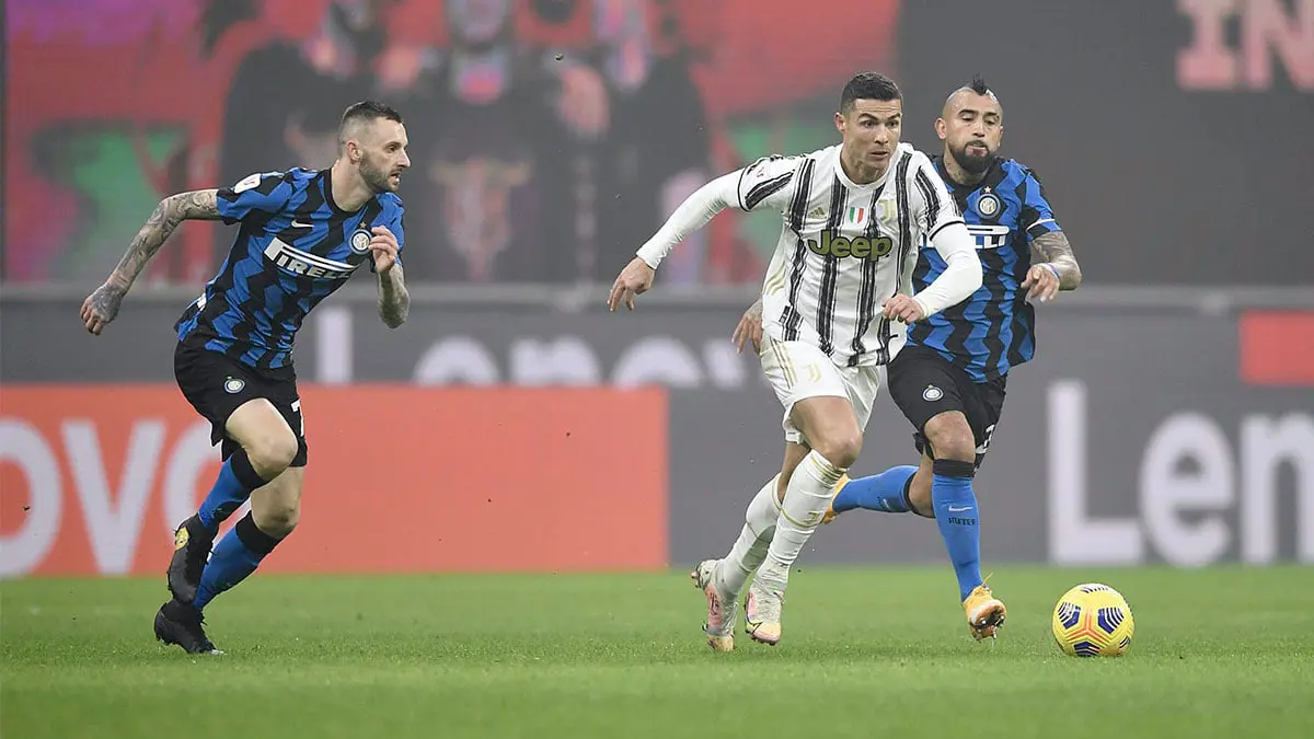 يوفنتوس يسقط إنتر ميلان في ذهاب نصف نهائي كأس إيطاليا