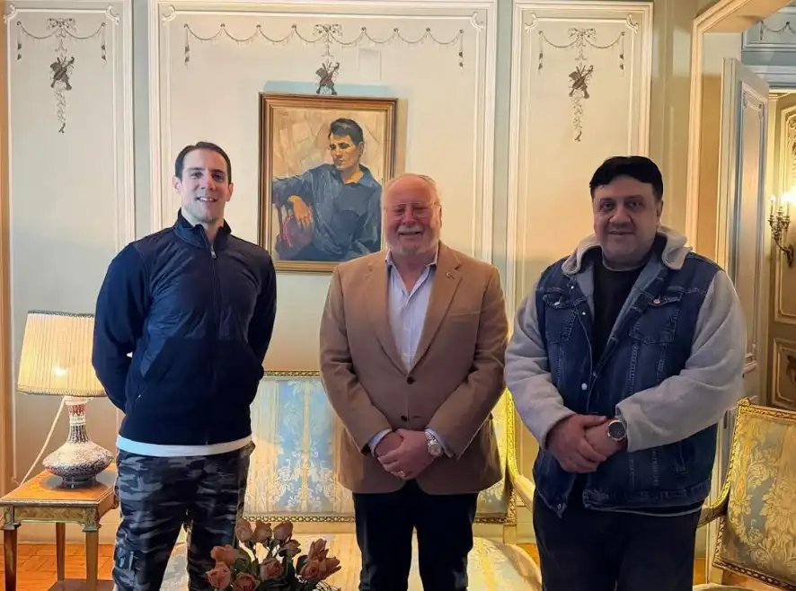 جانب من الزيارة 