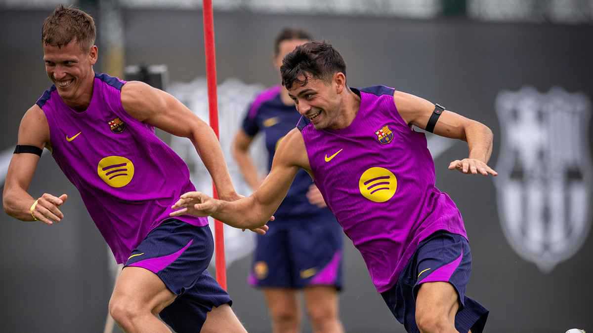 لاعبو كمال أجسام.. عضلات نجوم برشلونة المنتفخة تلفت الانتباه (صور)