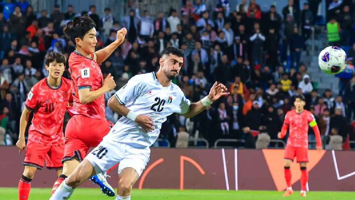 فلسطين تفرض التعادل على كوريا الجنوبية في تصفيات كأس العالم (فيديو)