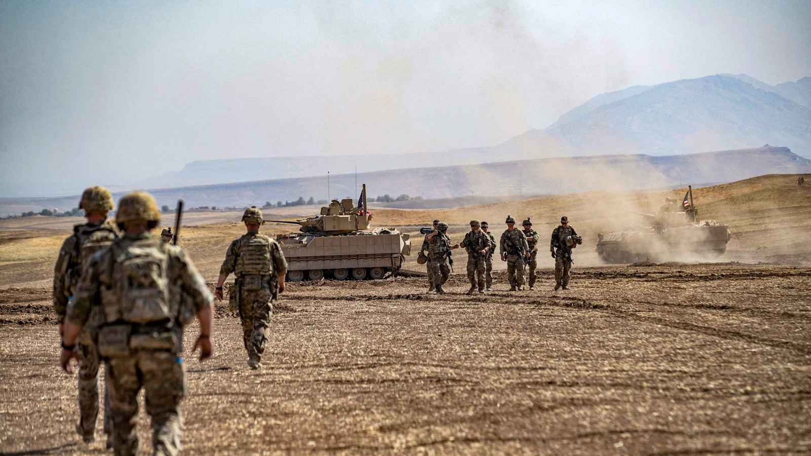 سانا: إطلاق نار على دورية عسكرية أمريكية سورية مشتركة قرب تدمر