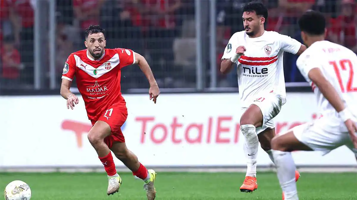 مباشر: مباراة الزمالك ضد شباب بلوزداد بالكونفدرالية الإفريقية