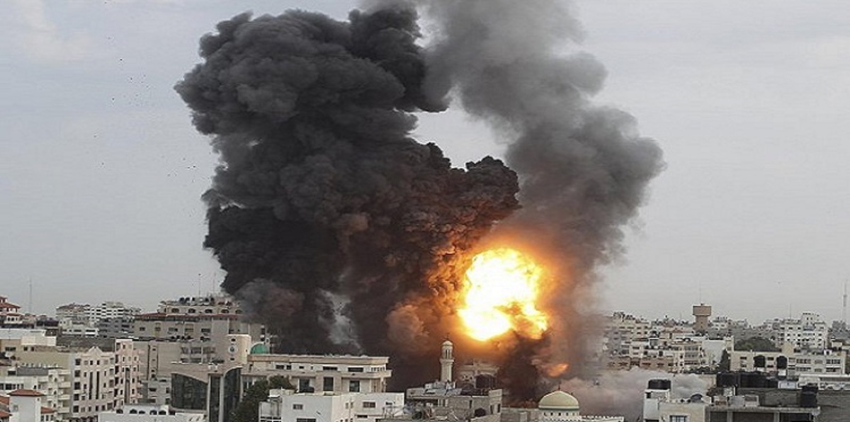 غارة جوية إسرائيلية على موقعٍ لكتائب القسام وسط غزة‎