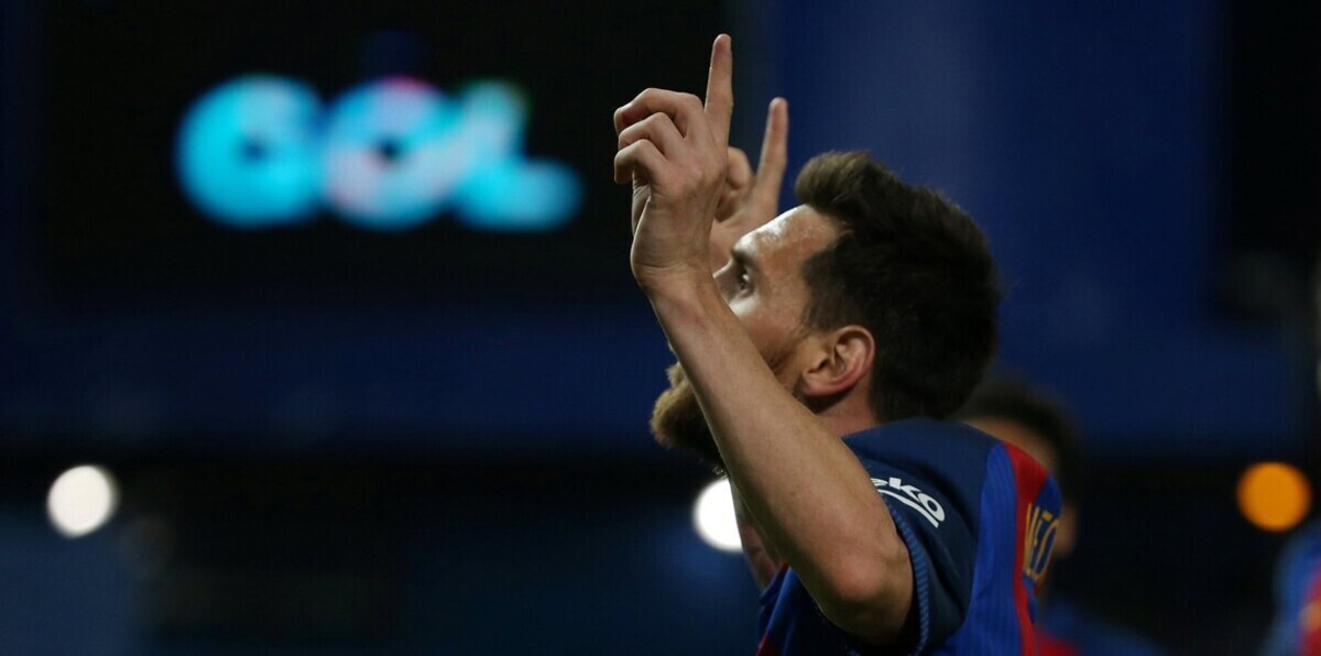 هكذا كان وداع ميسي لإنريكي (صورة)