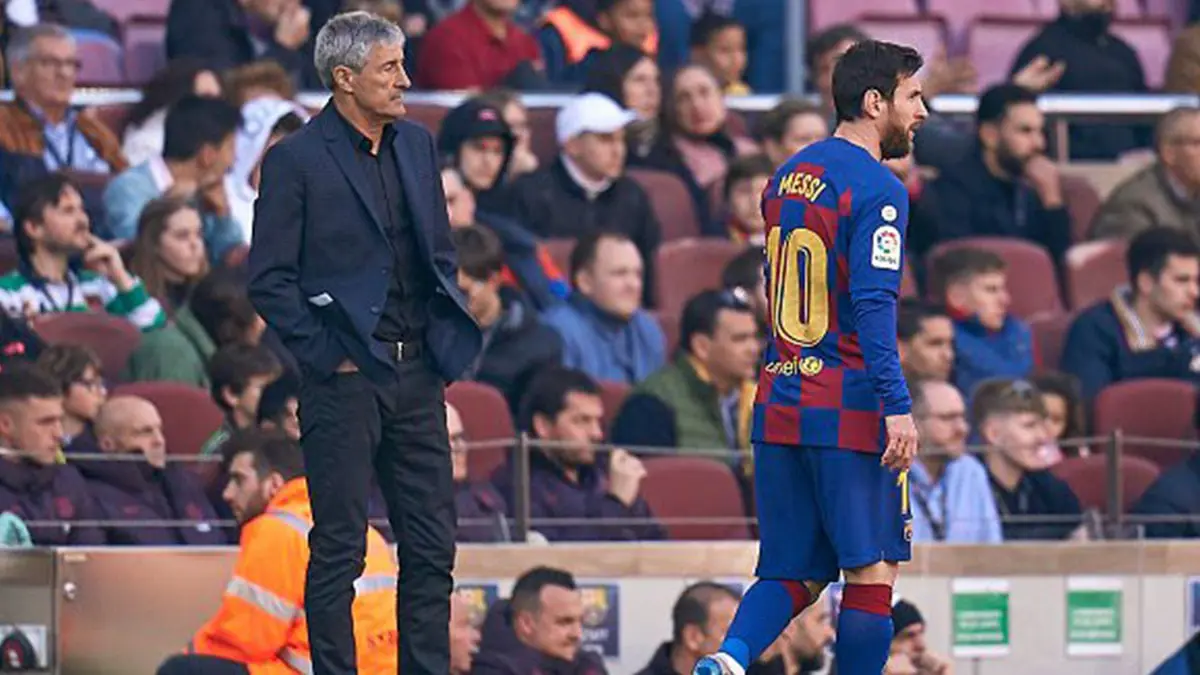 كيكي سيتين يكشف موقف ميسي وسواريز من خوض مباراة برشلونة ضد ريال مايوركا