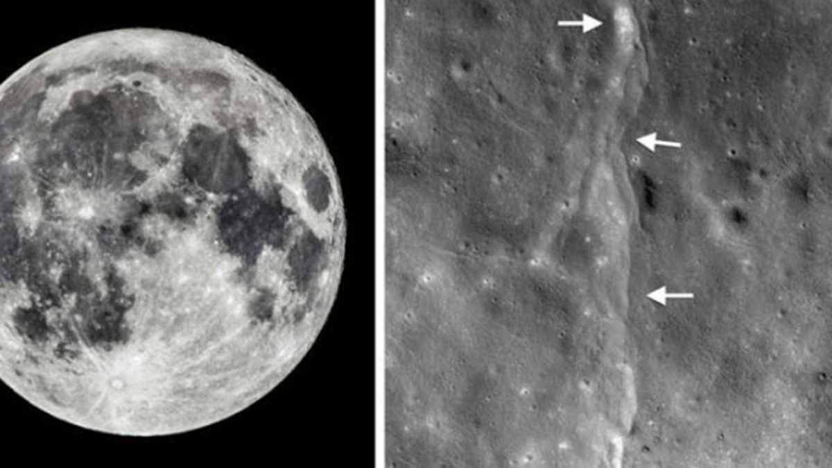 اكتشاف فضائي صادم: القمر يتقلص