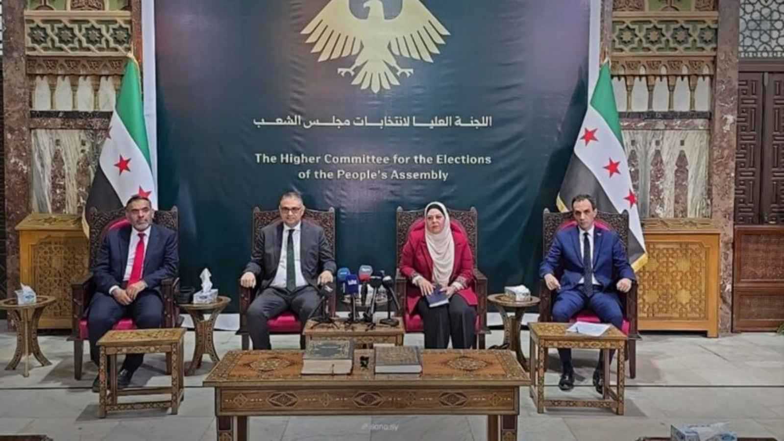 صدور "قوائم الترميم" الأولية بشأن الانتخابات التشريعية في سوريا